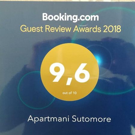 Apartmani Sutomore Esterno foto